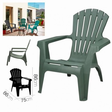 SILLA DE JARDIN PLASTICA DOLOMITI...