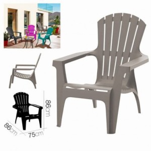 SILLA DE JARDIN PLASTICA DOLOMITI...