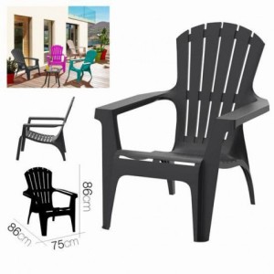 SILLA DE JARDIN PLASTICA DOLOMITI...