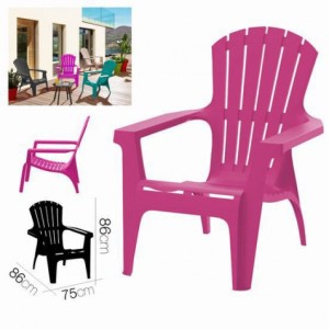 SILLA DE JARDIN PLASTICA DOLOMITI...
