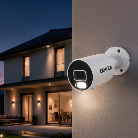 CAMARA IP BULLET 4MP POE DUAL LIGHT...