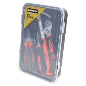KIT HERRAMIENTAS 17PCS MADER