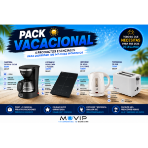 PACK VACACIONAL COCINA INDUCCION +...