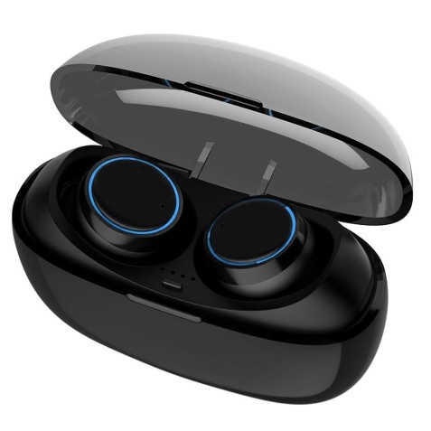 AURICULARES BLUETOOTH TWS A2 AZUL/NEGRO