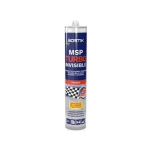 ADHESIVO DE AGARRE INMEDIATO MSP TURBO TRANSPARENTE 290ML INVISIBLE BOSTIK