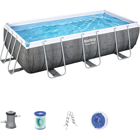 PISCINA RECTANGULAR POWER STEEL+...