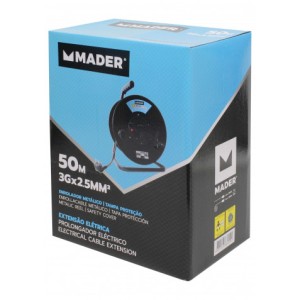 ENROLLADOR DE CABLE 50 METROS CABLE...