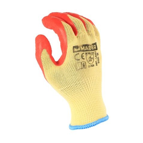 GUANTES DE PROTECCION ALGODON + LATEX...
