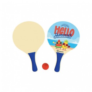 JUEGO DE PALAS DE PLAYA DE MADERA...