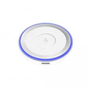 CARGADOR INALAMBRICO 15W CON LED AZUL...