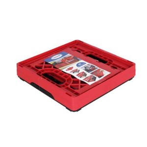 CAJA PLEGABLE 25 LITROS ROJA NEGRO...