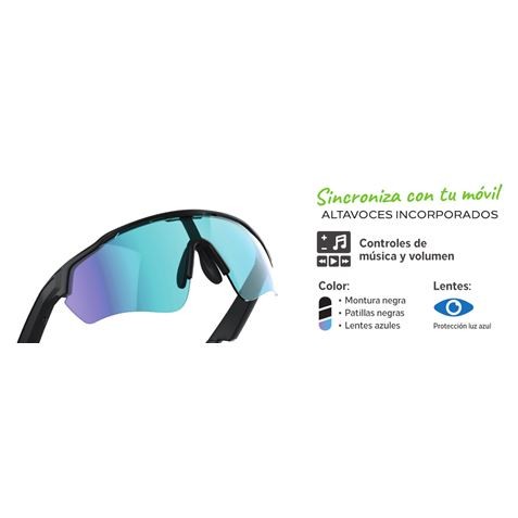 GAFAS DEPORTIVAS BLUETOOTH CON...