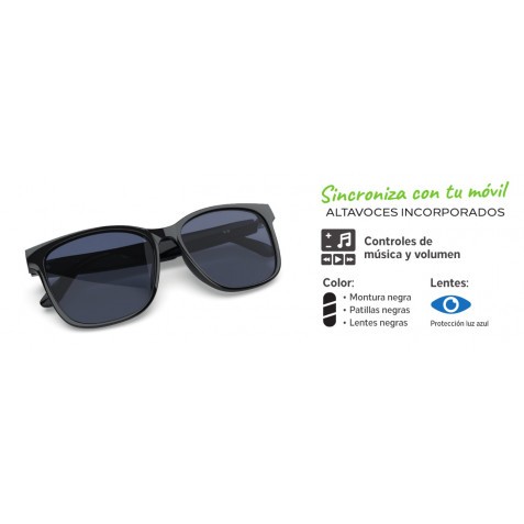 GAFAS BLUETOOTH CON AUDIO-X Y APP...
