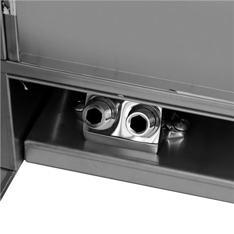 LAVAMANOS ACERO INOX INDUSTRIAL CON...