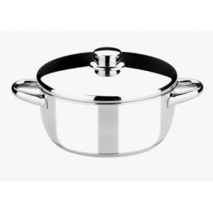 CACEROLA ACERO INOXIDABLE 22CM 3...