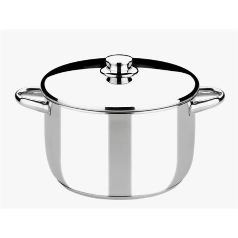 OLLA DE ACERO INOXIDABLE 18CM 3...