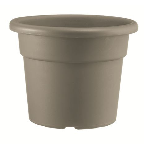 MACETA REDONDA DIAMETRO 25CM TAUPE...