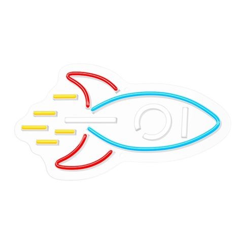 LAMPARA DECORATIVA NEON LED ROCKET...