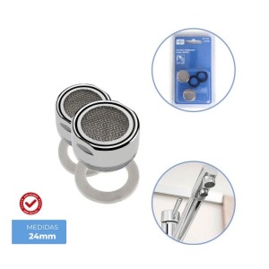 SET 2 FILTROS DE GRIFO 24MM HBS