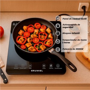 COCINA ELECTRICA 1 FUEGO 2000W GRUNKEL