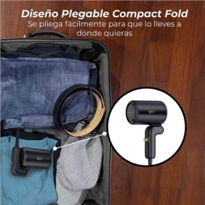 SECADOR DE PELO PLEGABLE 400W NEGRO...