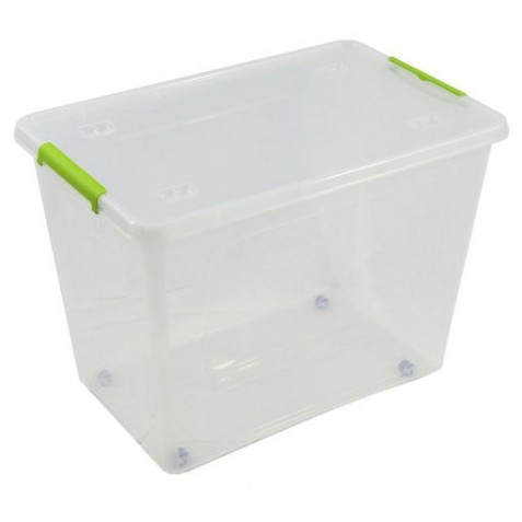 CAJA ORGANIZADORA CON TAPA, RUEDAS Y...