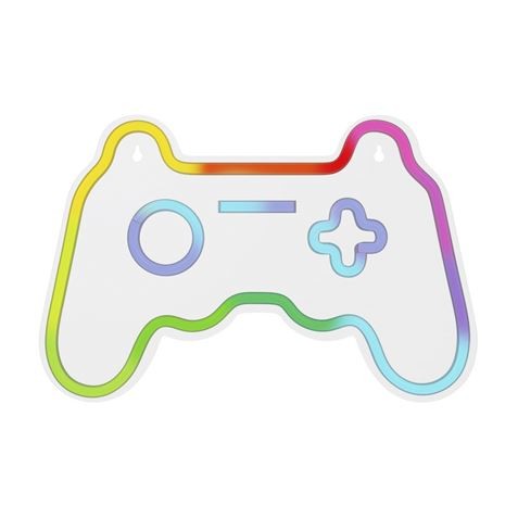 LAMPARA DECORATIVA NEON LED GAMEPAD...