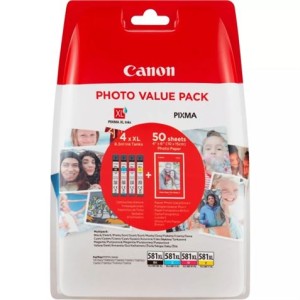 PACK 4 CARTUCHOS + 5 HOJAS PAPEL...