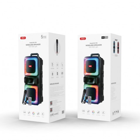 ALTAVOZ KARAOKE RGB 20W CON MICROFONO...
