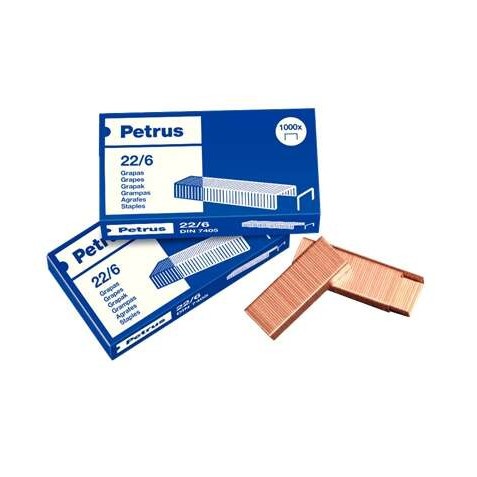 PACK 4 CAJAS GRAPAS 22/6 CAJA 1000...