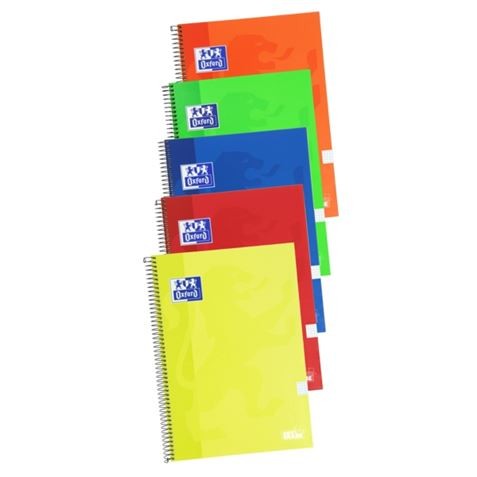 CUADERNO FOLIO CON ESPIRAL 80 HOJAS...