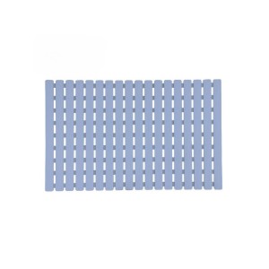 ALFOMBRA DE BAÑO FRANJAS AZUL HBS