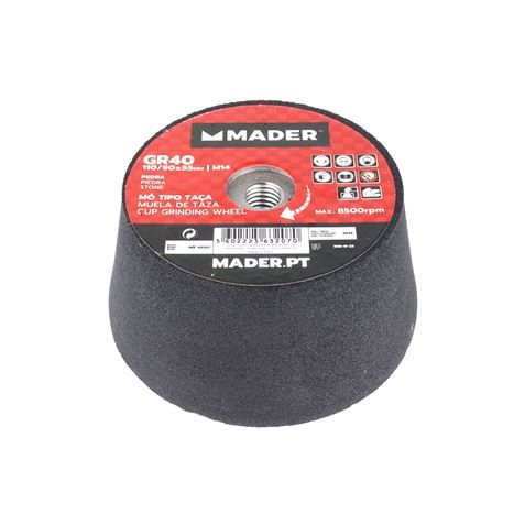 MUELA ABRASIVA GRANO 40 110MM PARA...