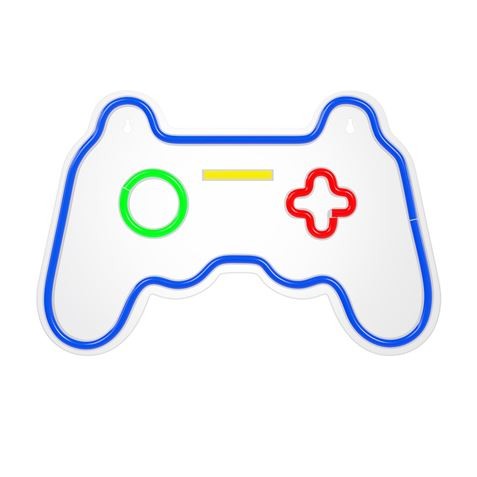 LAMPARA DECORATIVA NEON LED GAMEPAD...