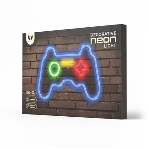 LAMPARA DECORATIVA NEON LED GAMEPAD...