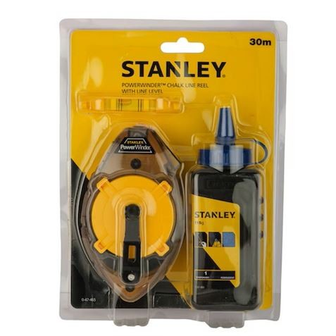 KIT TIRALINEA DE TIZA CON NIVEL STANLEY