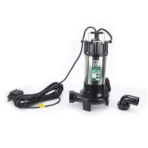 BOMBA DRENAJE AGUAS SUCIAS 1.300W CON...