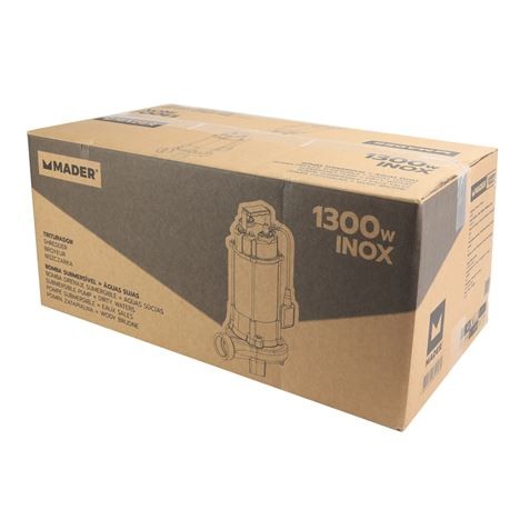 BOMBA DRENAJE AGUAS SUCIAS 1.300W CON...