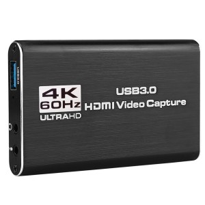 CAPTURADORA DE VIDEO HDMI 4K A USB 3.0