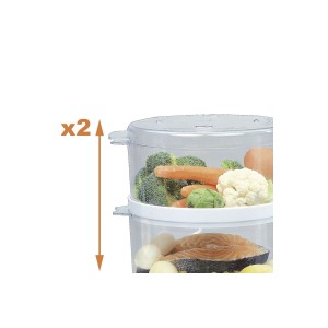 VAPORERA 2 PISOS 400W 4.4 LITROS JOCCA