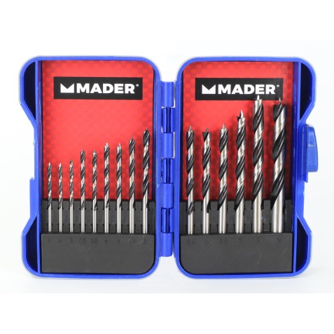 JUEGO 15 PCS BROCAS PARA MADERA MADER
