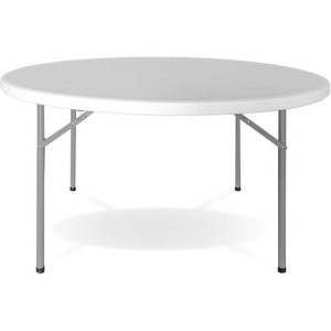 MESA RESINA 120CM BLANCA / ESTRUCTURA...