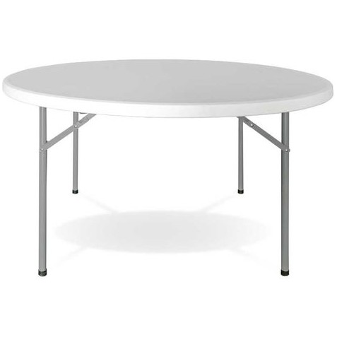 MESA RESINA 120CM BLANCA / ESTRUCTURA...