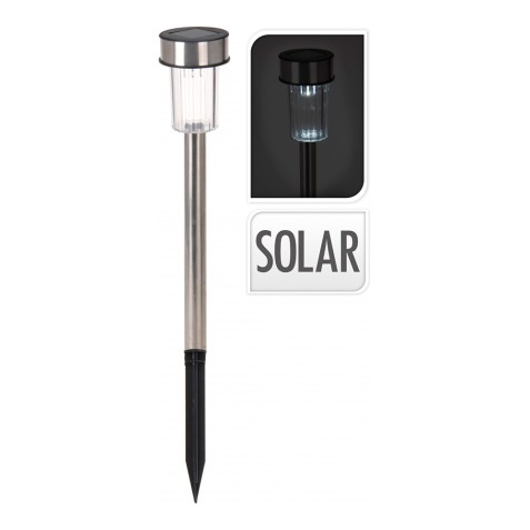 ESTACA SOLAR 36CM INOX MOD. CILINDRO