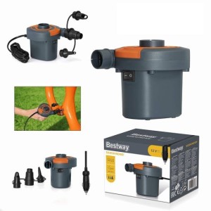 INFLADOR BOMBA DE AIRE 12V + 220V...