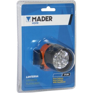 LINTERNA LED 17 LED PARA CABEZA MADER