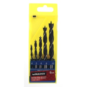 JUEGO 5 PCS BROCAS PARA MADERA MADER