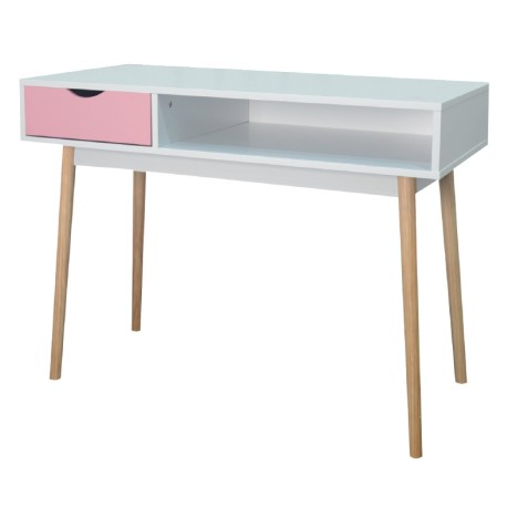 MESA CONSOLA DE MADERA CON CAJON...