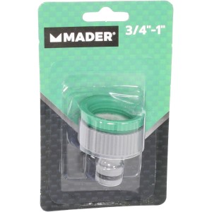CONECTOR PARA GRIFO HEMBRA 3/4-1" MADER
