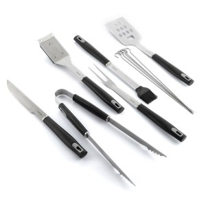 KIT DE 6 UTENSILIOS PARA BARBACOA CON...